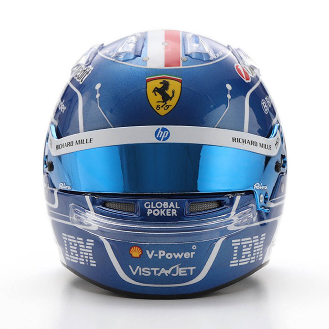 #16 Leclerc Miami GP 2025 1:5 Mini Helmet