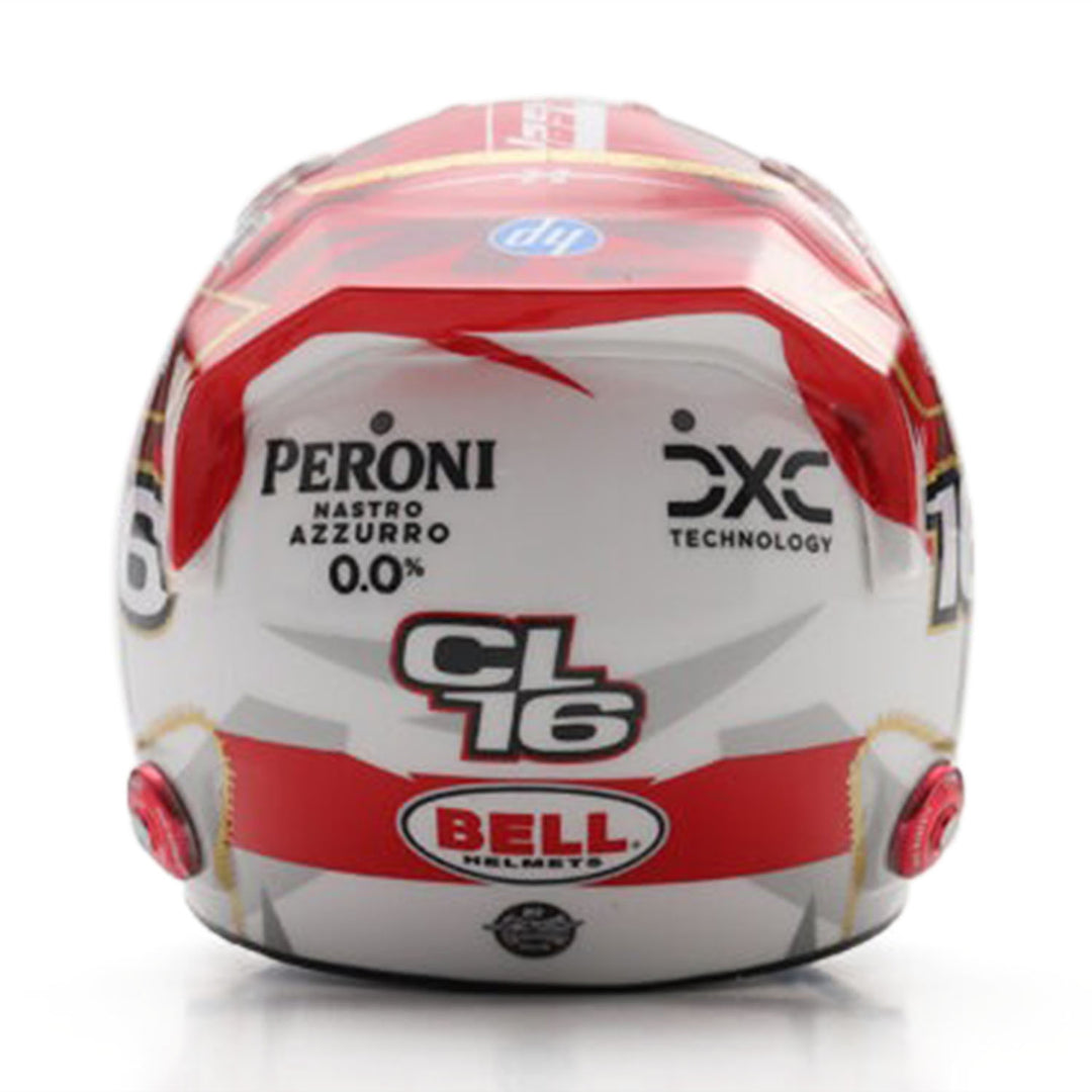 #16 Leclerc Vegas GP 2025 1:5 Mini Helmet