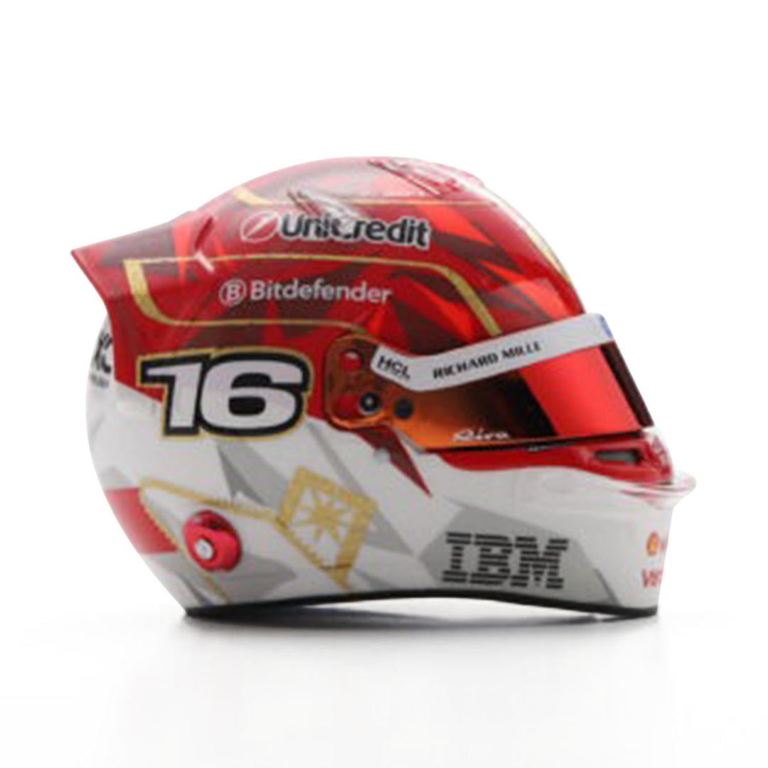 #16 Leclerc Vegas GP 2025 1:5 Mini Helmet