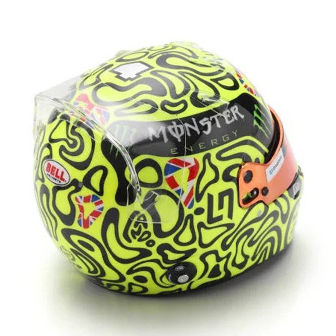 #4 Norris British GP 2025 Winner 1:5 Mini Helmet