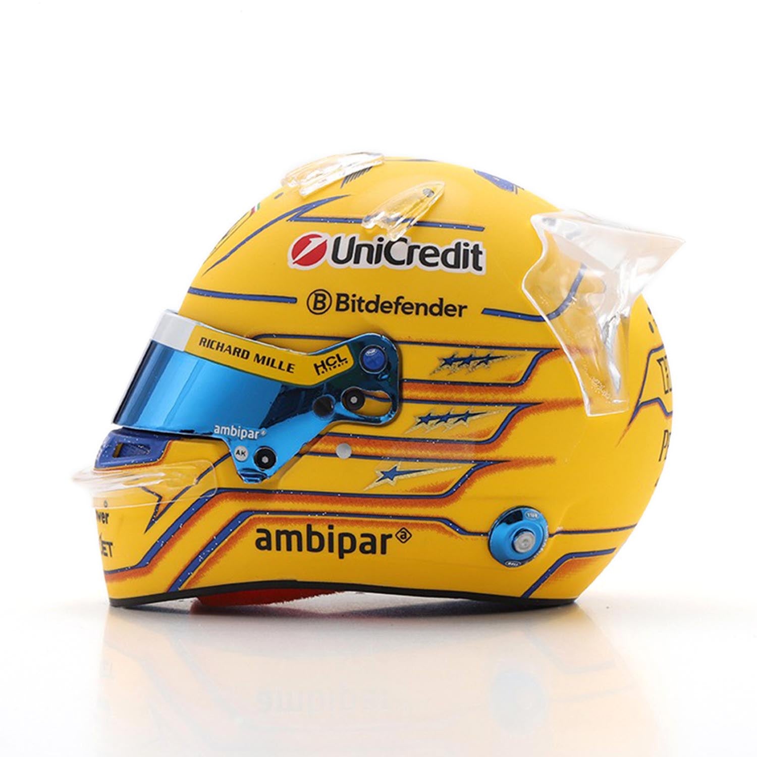 Scuderia Ferrari #44 Hamilton Miami GP 2025 1:5 Mini Helmet