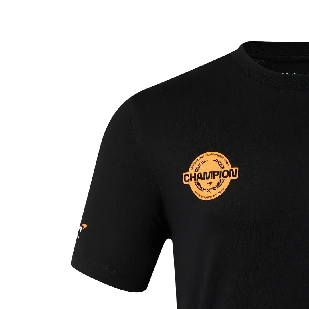 Lando Norris 2025 Drivers’ World Champion T-Shirt