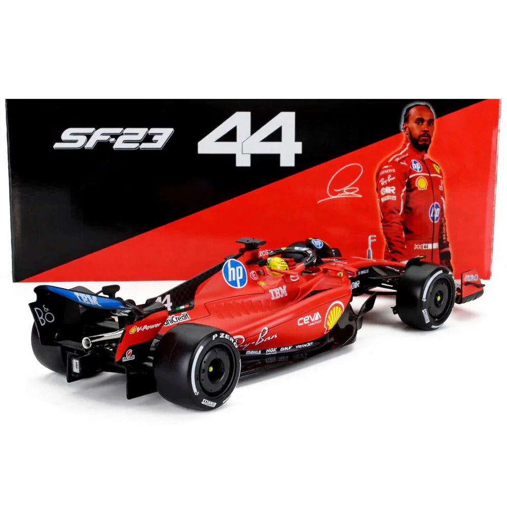 #44 Hamilton SF-23 Fiorano 2025 1:18 Car Model by Bburago