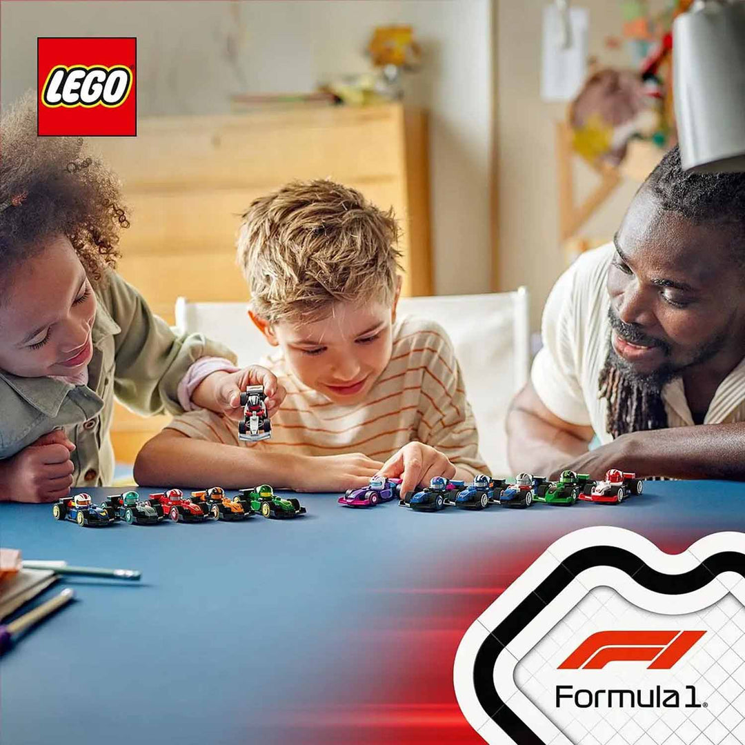 LEGO F1 Collectible Race Cars – Mini Buildable F1 Race Car Series (Mystery Box)