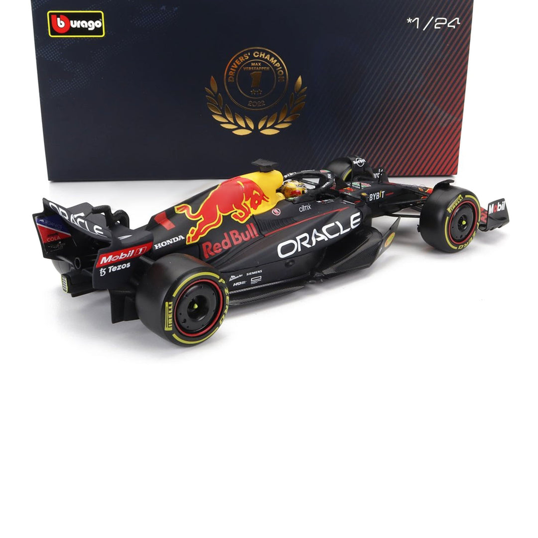 #1 Verstappen RB18 World Champion 1:24 Car Model - Red Bull Racing - Car Model - Fueler™ 