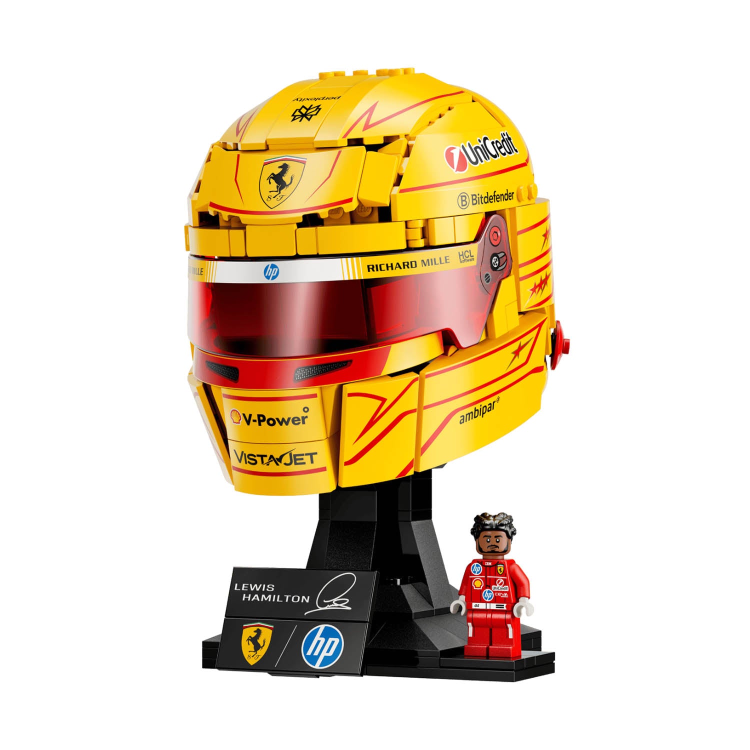 Scuderia Ferrari #44 Hamilton Scuderia Ferrari LEGO Helmet