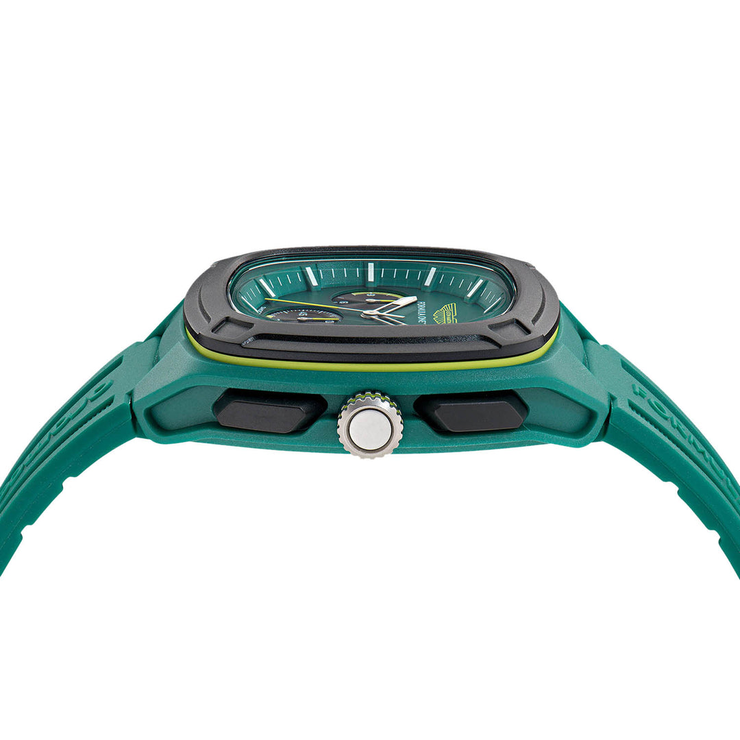 OVR Green Silicone Strap Watch