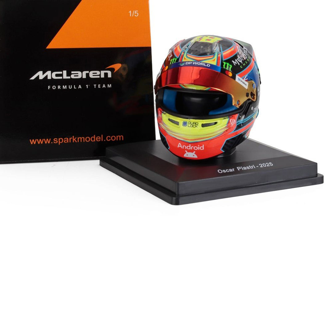 #81 Piastri 2025 Season 1:5 Mini Helmet