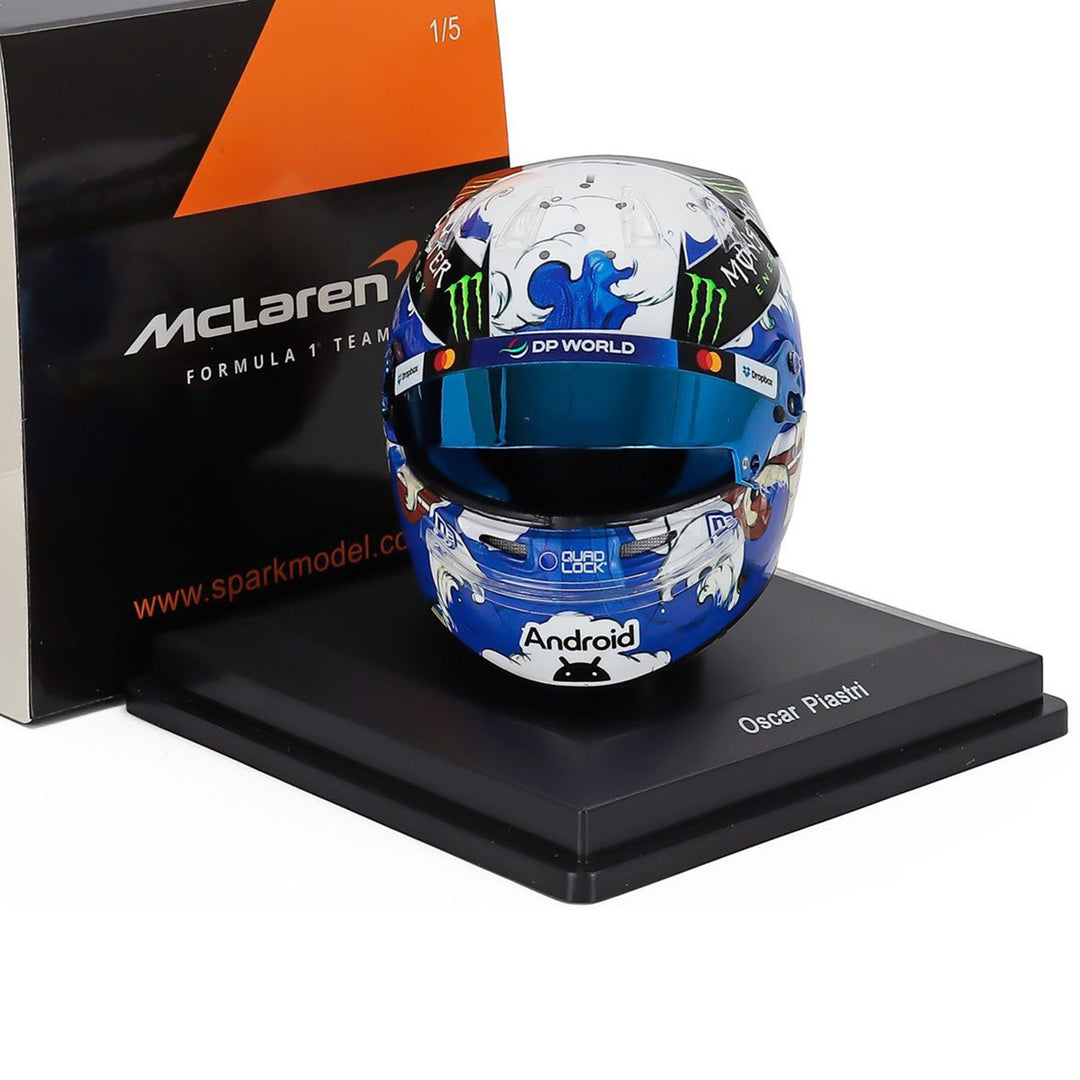 #81 Piastri Japan GP 2025 1:5 Mini Helmet