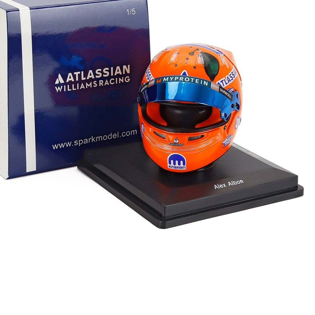 #23 Albon Miami GP 2025 1:5 Mini Helmet