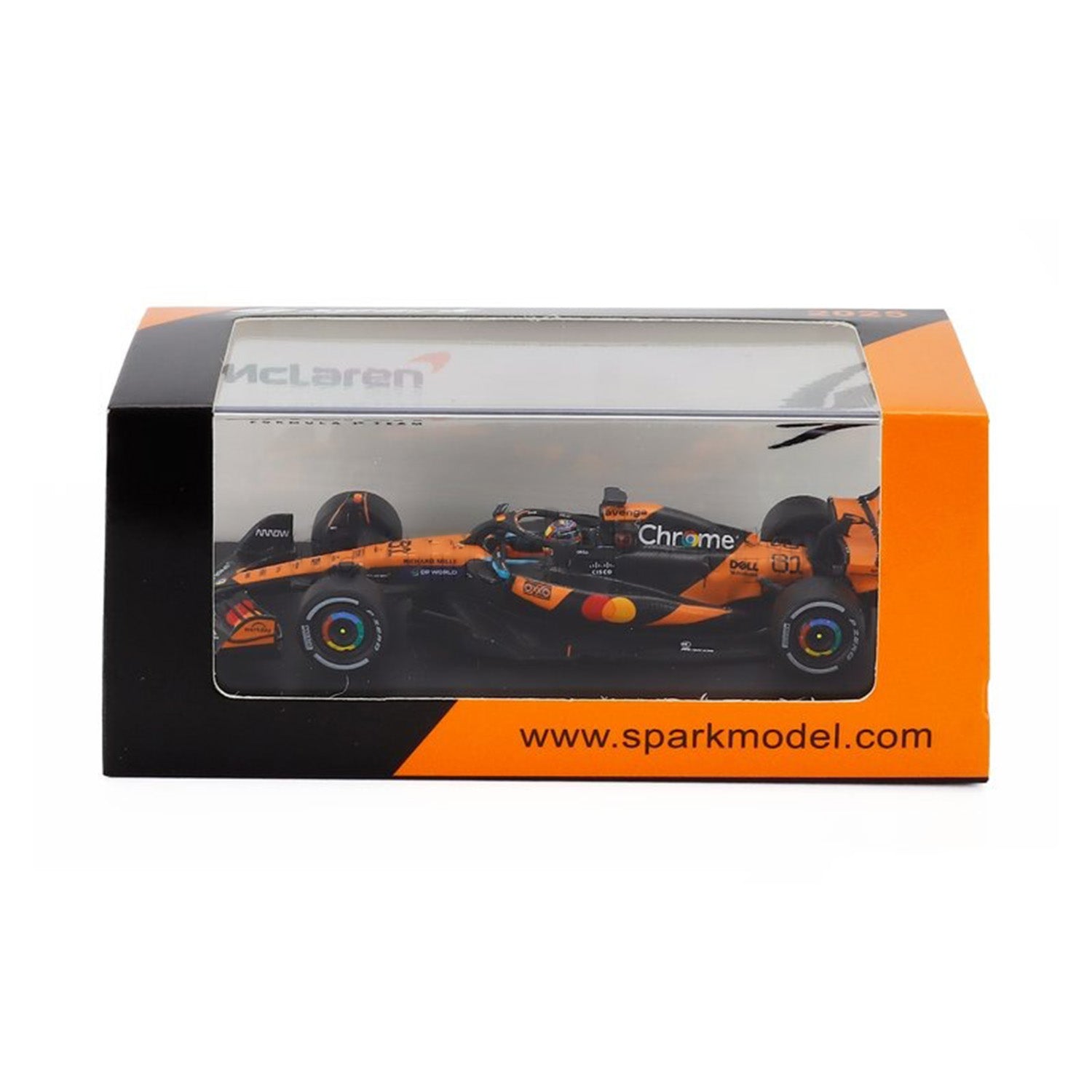 McLaren F1 #81 Piastri MCL39 China GP 2025 1:64 Car Model
