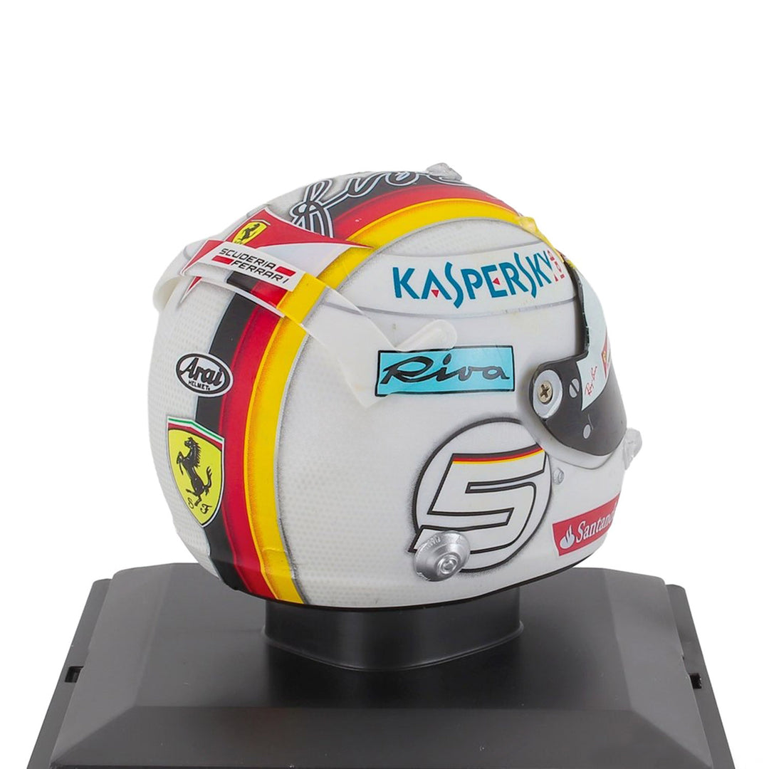 #5 Vettel 2017 1:5 Mini Helmet
