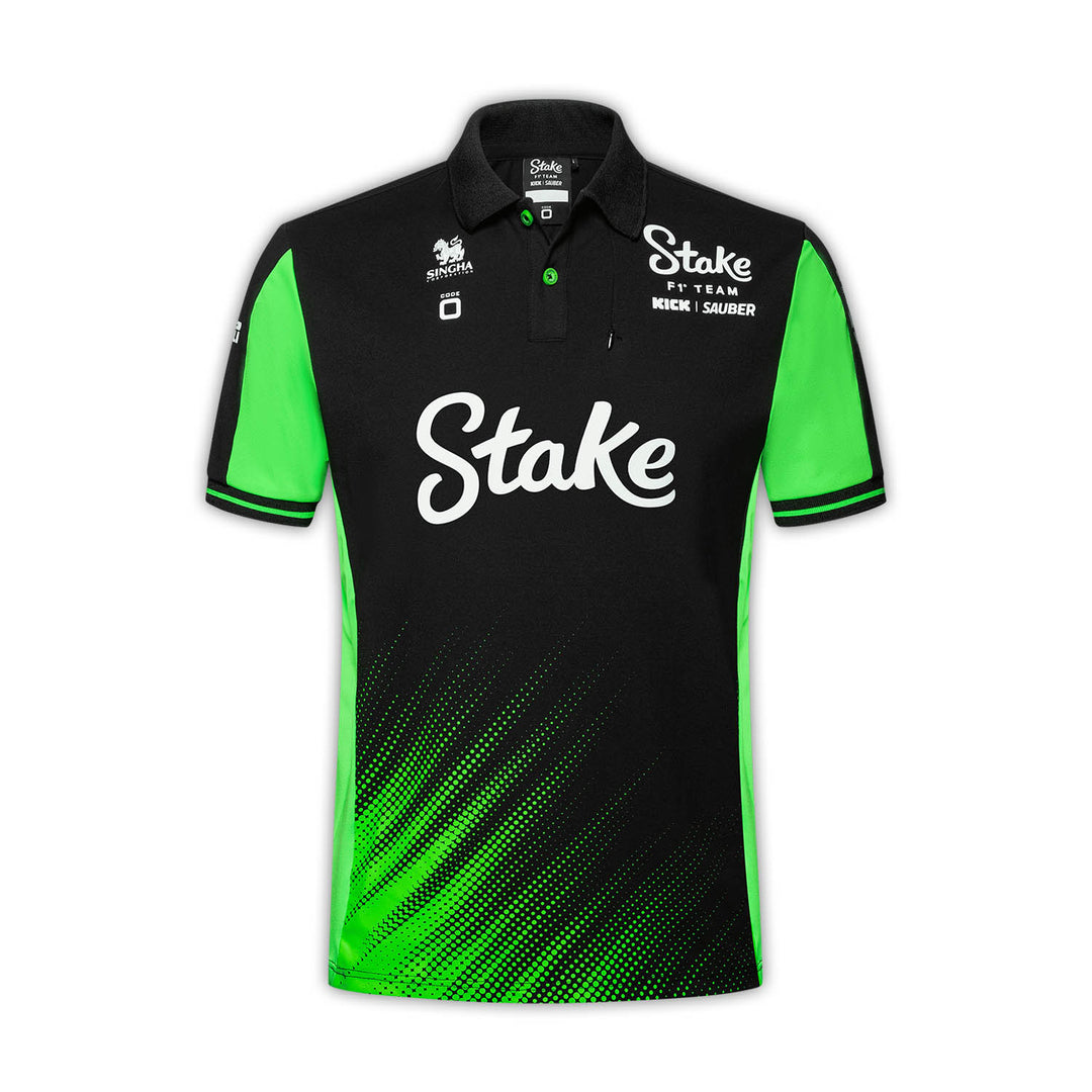 2025 Team Polo - Kick Sauber F1 Team - Fueler™ - M500214145-S - fueler.store - Polo