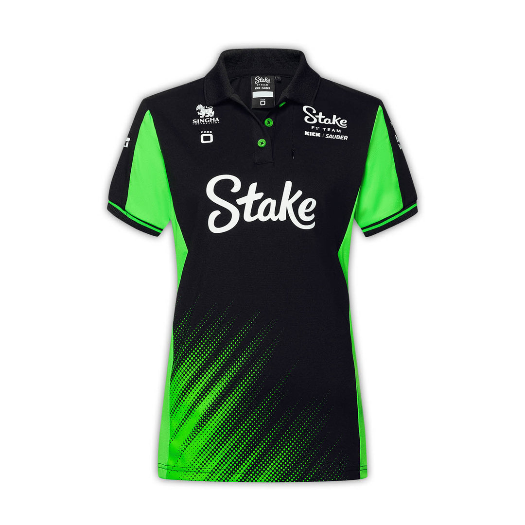 2025 Women Team Polo - Kick Sauber F1 Team - Fueler™ - W500214145-XS - fueler.store - Polo