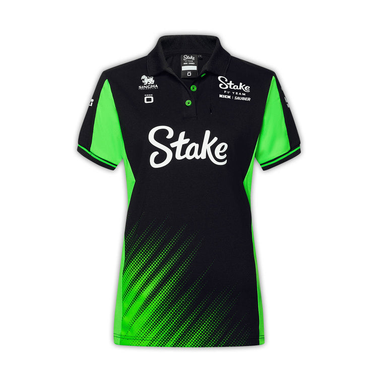 2025 Women Team Polo - Kick Sauber F1 Team - Fueler™ - W500214145-XS - fueler.store - Polo