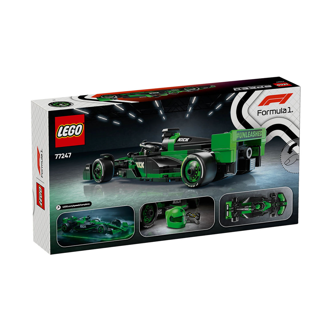 Kick Sauber C44 2024 1:25 Lego Car Model - Kick Sauber F1 Team - Fueler™ - 77247 - fueler.store - Car Model