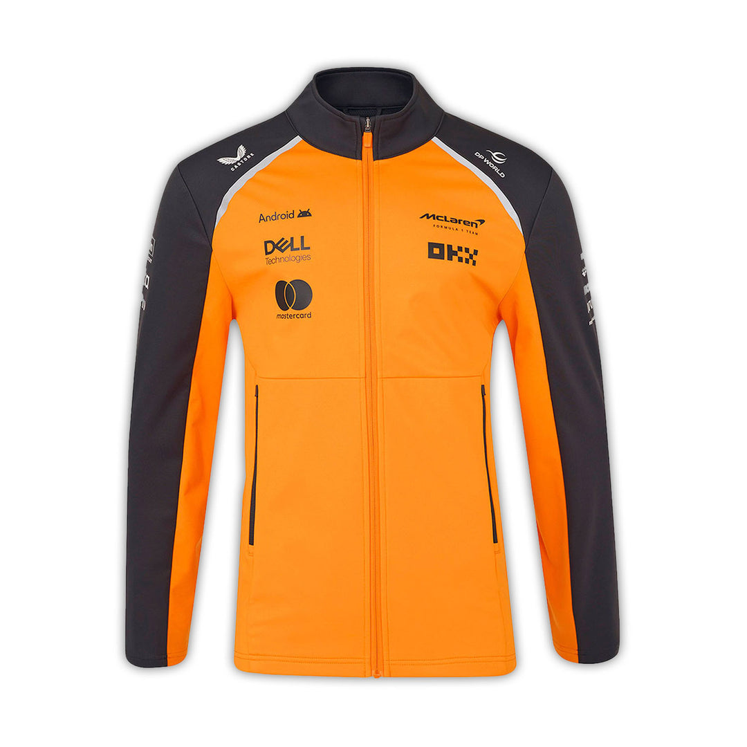2025 Softshell Team Jacket - McLaren F1 - Fueler™ - TU9917-088-S - fueler.store - Jacket