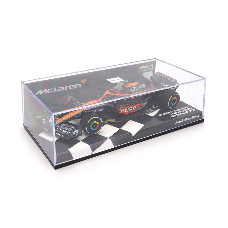 #3 Ricciardo MCL36 2022 AbuDhabi GP 1:43 Minichamps Car Model - McLaren F1 - Fueler™ - 537226503 - fueler.store - Collectibles