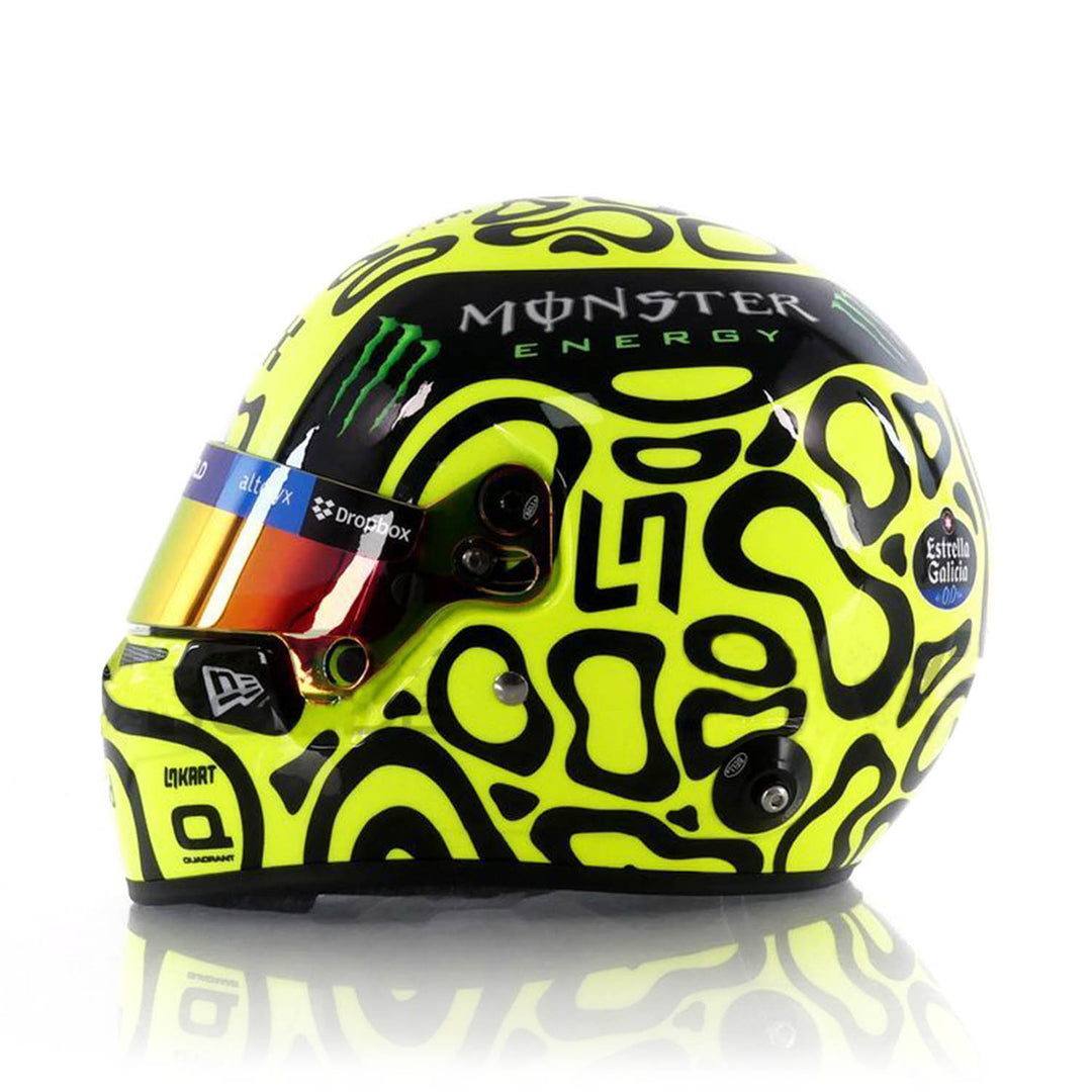 #4 Norris 2024 Season 1:2 Mini Helmet - McLaren F1 - Fueler™ - 4100306 - fueler.store - Mini Helmet