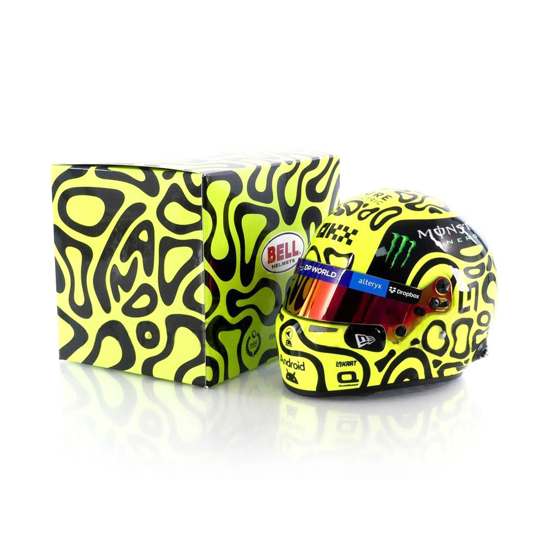 #4 Norris 2024 Season 1:2 Mini Helmet - McLaren F1 - Fueler™ - 4100306 - fueler.store - Mini Helmet