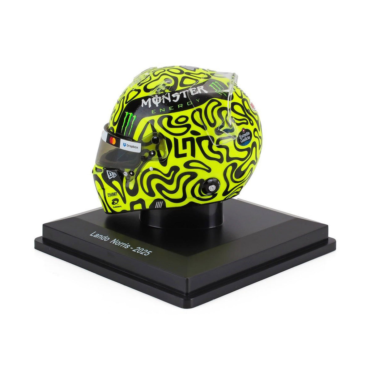 McLaren F1 - #4 Norris 2025 Season 1:5 Mini Helmet - Mini Helmet - Fueler™ 