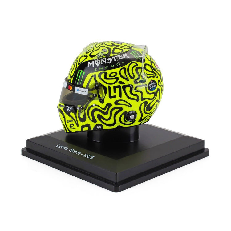 McLaren F1 - #4 Norris 2025 Season 1:5 Mini Helmet - Mini Helmet - Fueler™ 