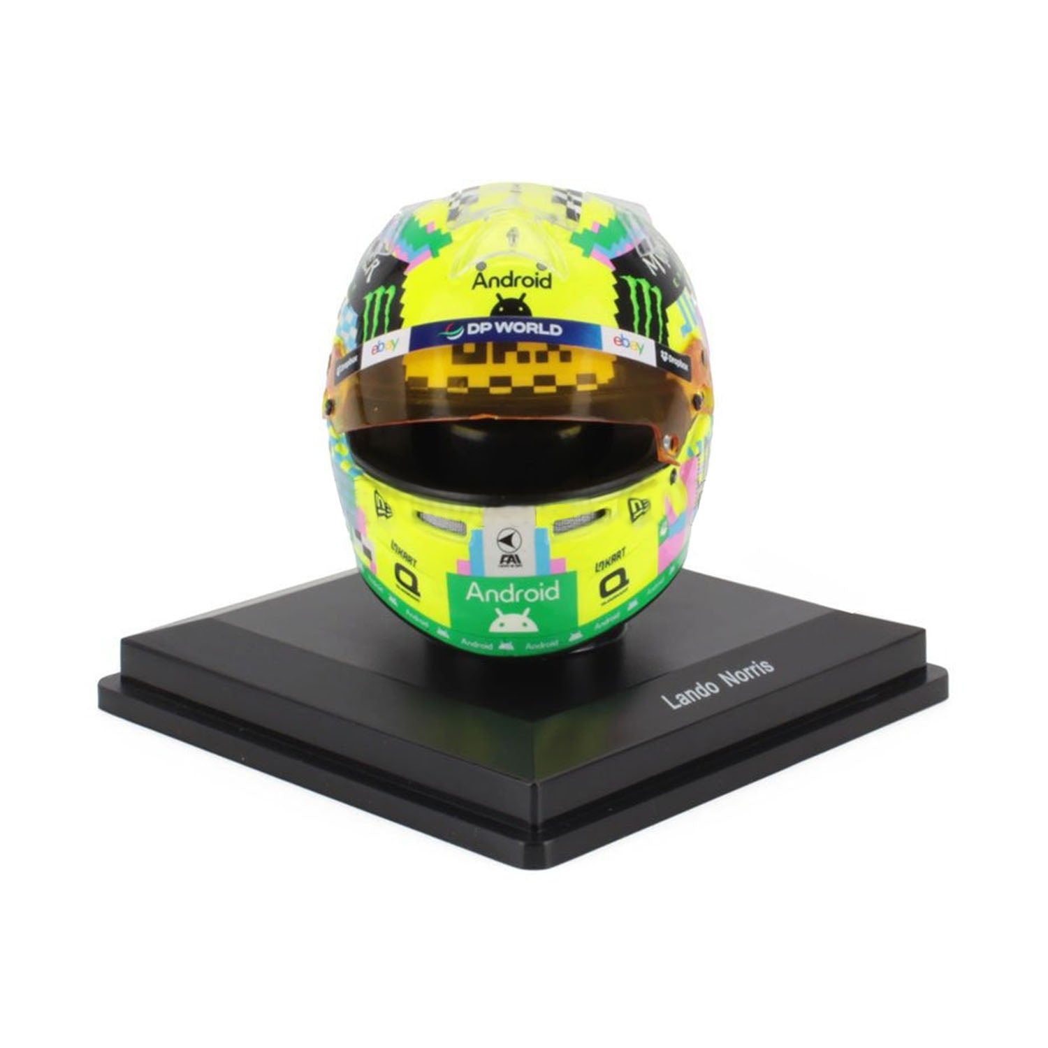 #4 Norris British GP 3rd Place 2024 1:5 Mini Helmet - McLaren F1 - Fueler™ - 5HF162 - fueler.store - Mini Helmet