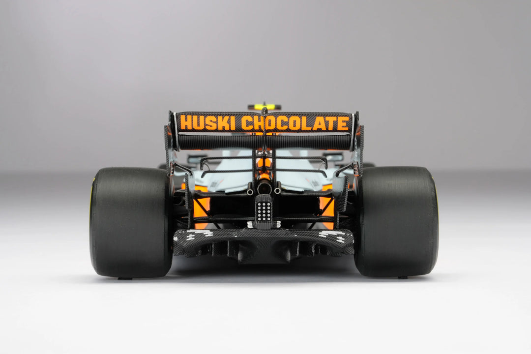 McLaren F1 - #4 Norris MCL35M 2021 Monaco Grand Prix (Gulf Livery) 1:18 Amalgam Car Model - Car Model - Fueler™ 