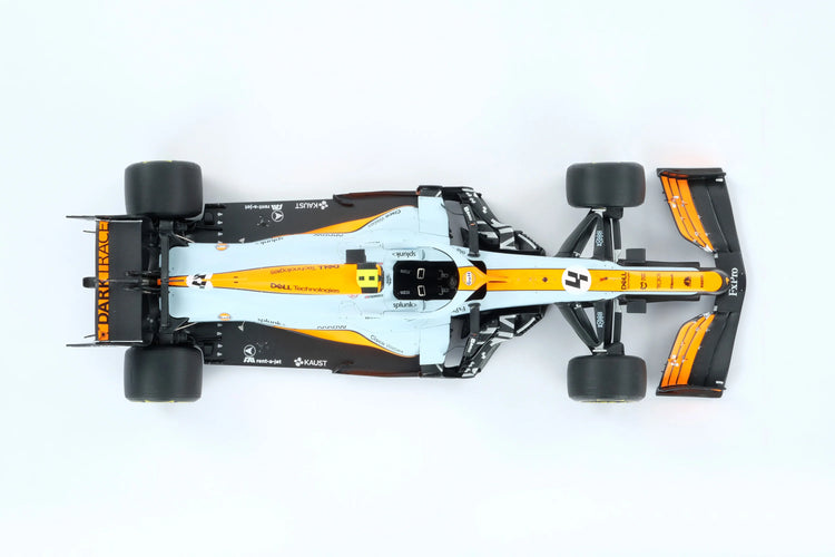 McLaren F1 - #4 Norris MCL35M 2021 Monaco Grand Prix (Gulf Livery) 1:18 Amalgam Car Model - Car Model - Fueler™ 