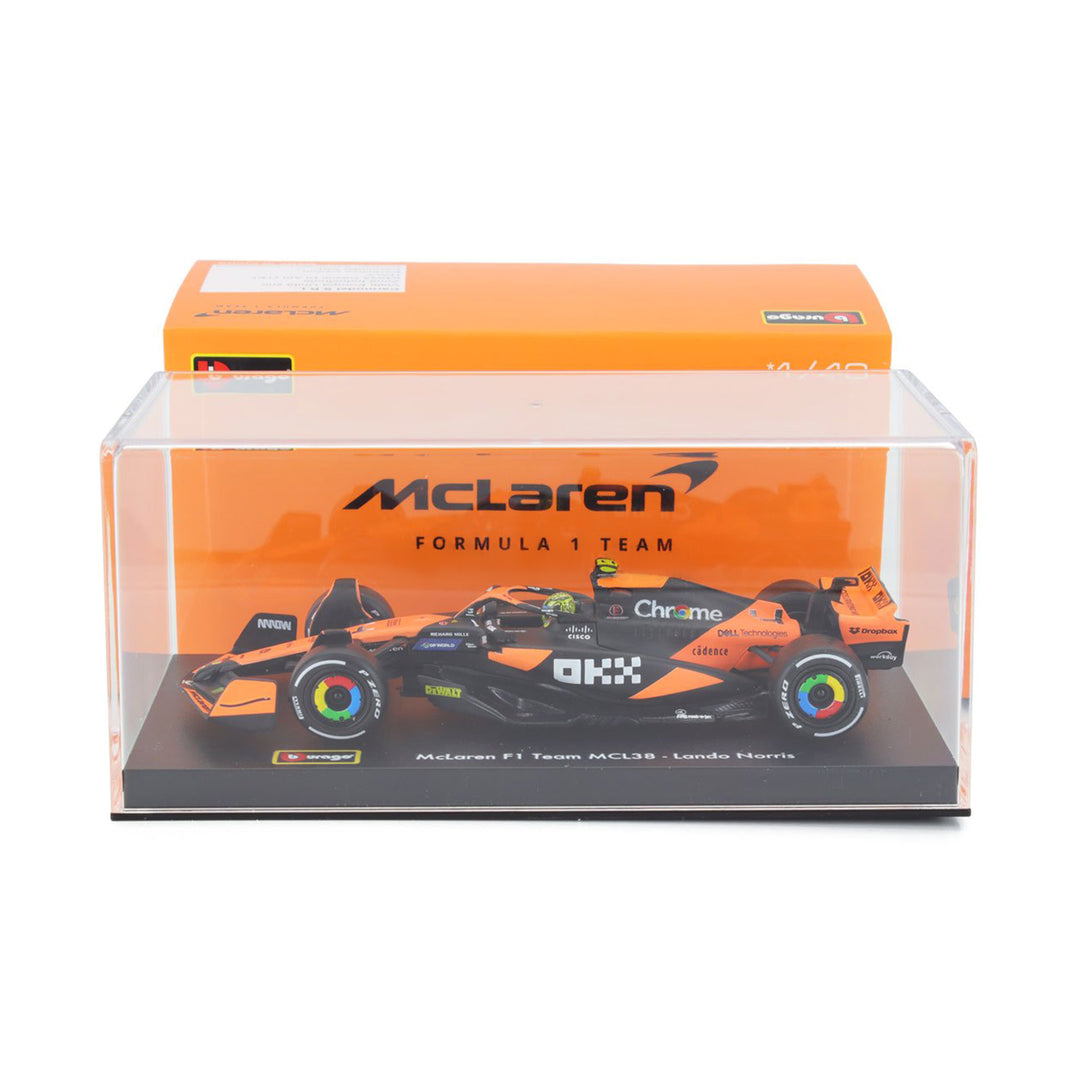 #4 Norris MCL38 Miami GP First F1 Victory 1:43 Car Model - McLaren F1 - Fueler™ - 18-38215-N - fueler.store - Car Model