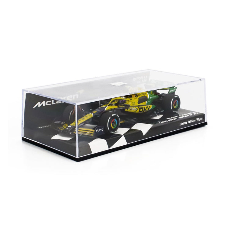 #4 Norris MCL38 Monaco GP 4th Place 2024 1:43 Minichamps Car Model - McLaren F1 - Fueler™ - 537245104 - fueler.store - Car Model