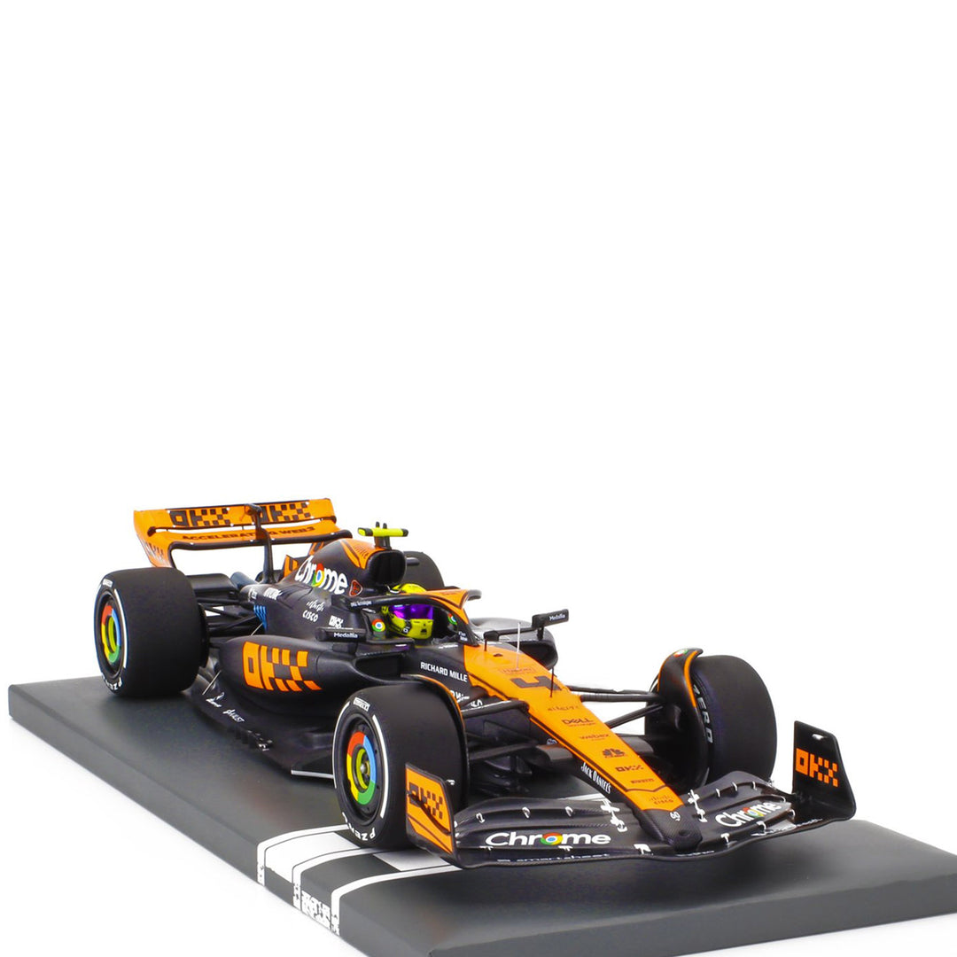 McLaren F1 - #4 Norris MCL60 Japan GP 2nd Place 2023 1:18 Car Model - Car Model - Fueler™ 