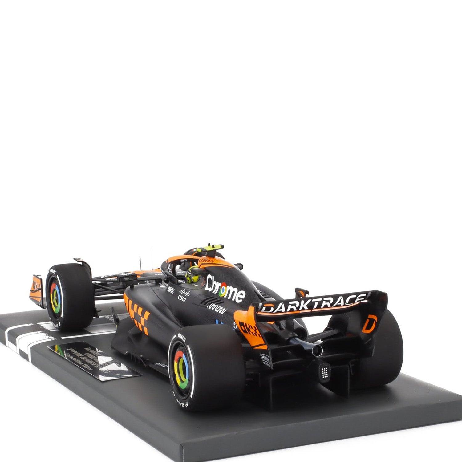 McLaren F1 #4 Norris MCL60 Japan GP 2nd Place 2023 1:18 Car Model