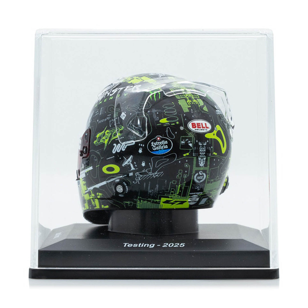 #4 Norris McLaren F1 Testing 2025 1:5 Mini Helmet - McLaren F1 - Fueler™ - 5HF187 - fueler.store - Mini Helmet
