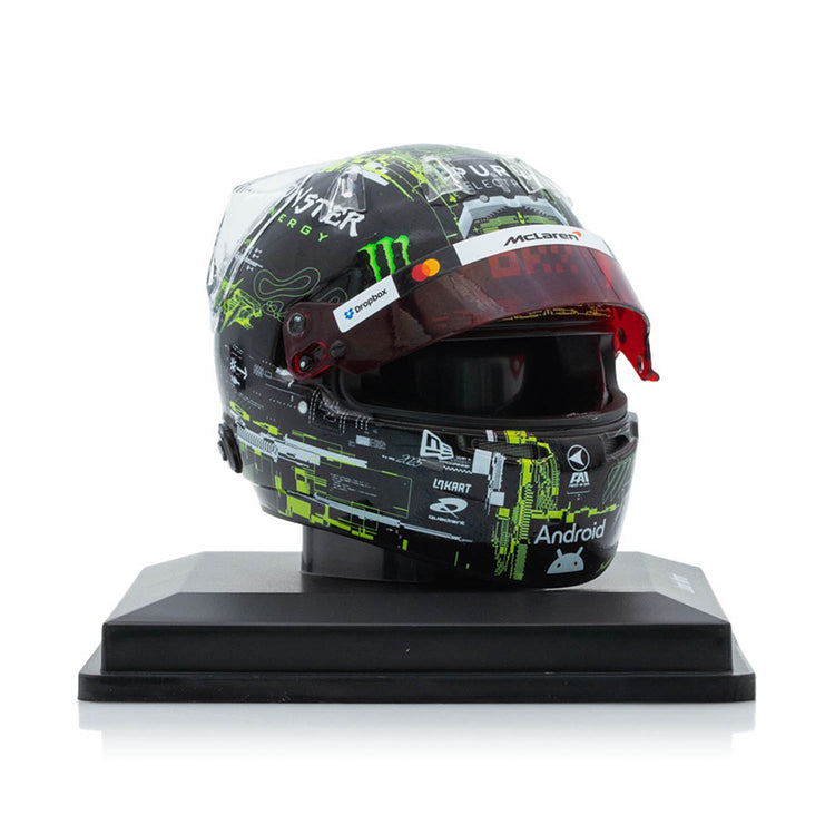 #4 Norris McLaren F1 Testing 2025 1:5 Mini Helmet - McLaren F1 - Fueler™ - 5HF187 - fueler.store - Mini Helmet