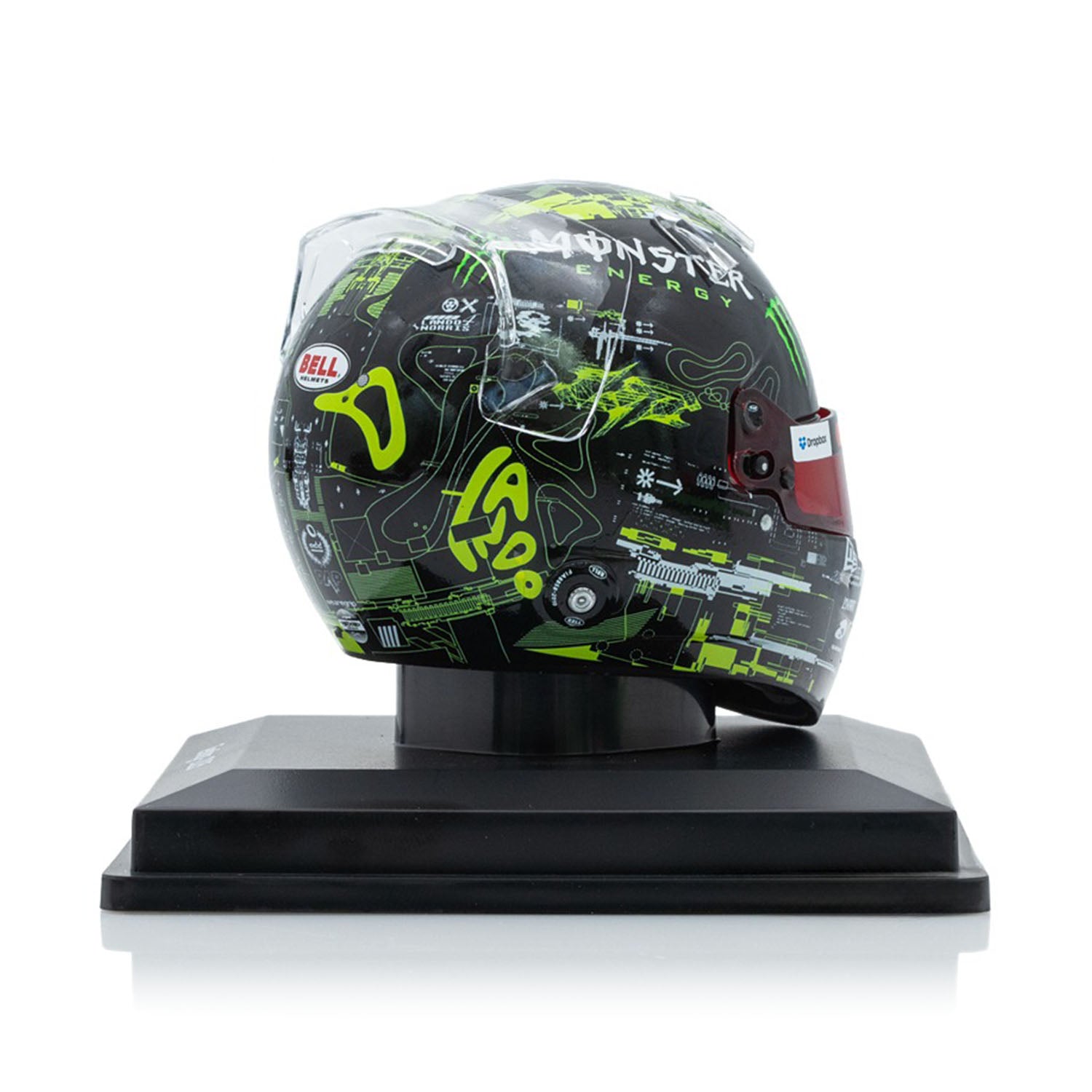 #4 Norris McLaren F1 Testing 2025 1:5 Mini Helmet - McLaren F1 - Fueler™ - 5HF187 - fueler.store - Mini Helmet