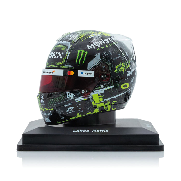 #4 Norris McLaren F1 Testing 2025 1:5 Mini Helmet - McLaren F1 - Fueler™ - 5HF187 - fueler.store - Mini Helmet
