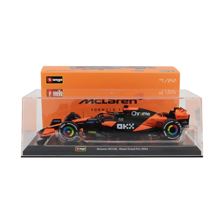 #81 Piastri MCL38 Miami GP 1:24 Car Model - McLaren F1 - Fueler™ - 18-28033-PIA - fueler.store - Car Model