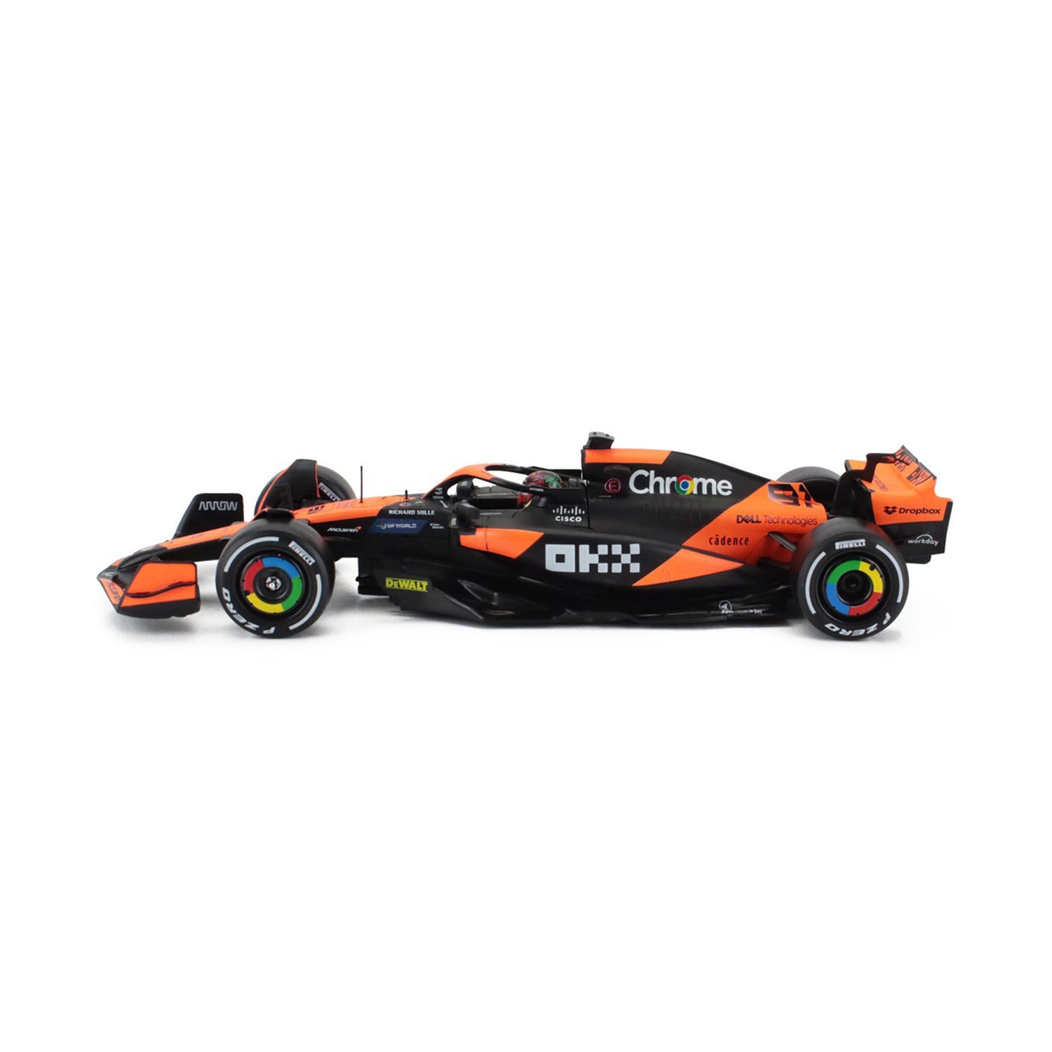 #81 Piastri MCL38 Miami GP 1:24 Car Model - McLaren F1 - Fueler™ - 18-28033-PIA - fueler.store - Car Model