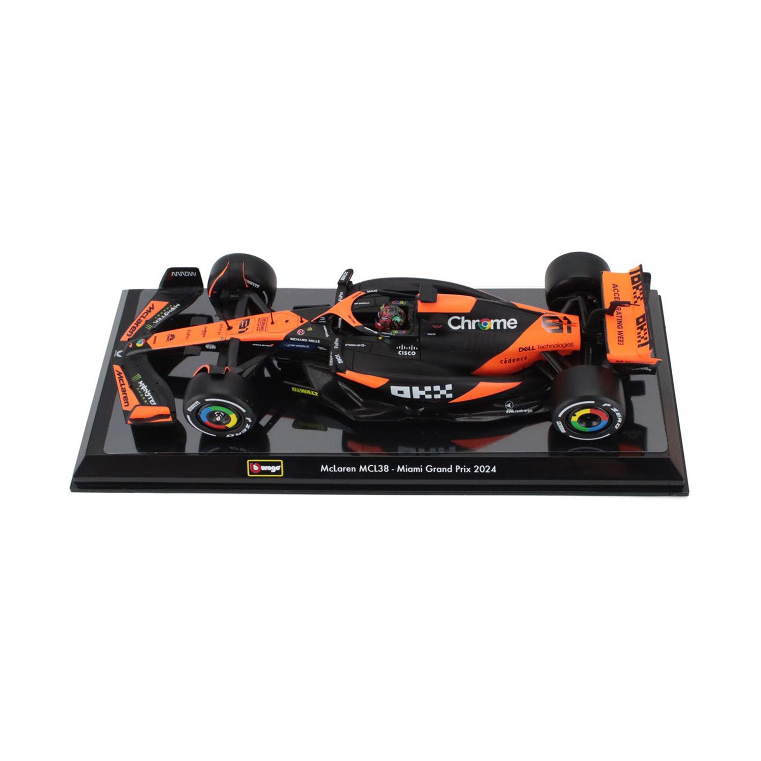 81 Piastri MCL38 Miami GP 1:24 Car Model – Fueler