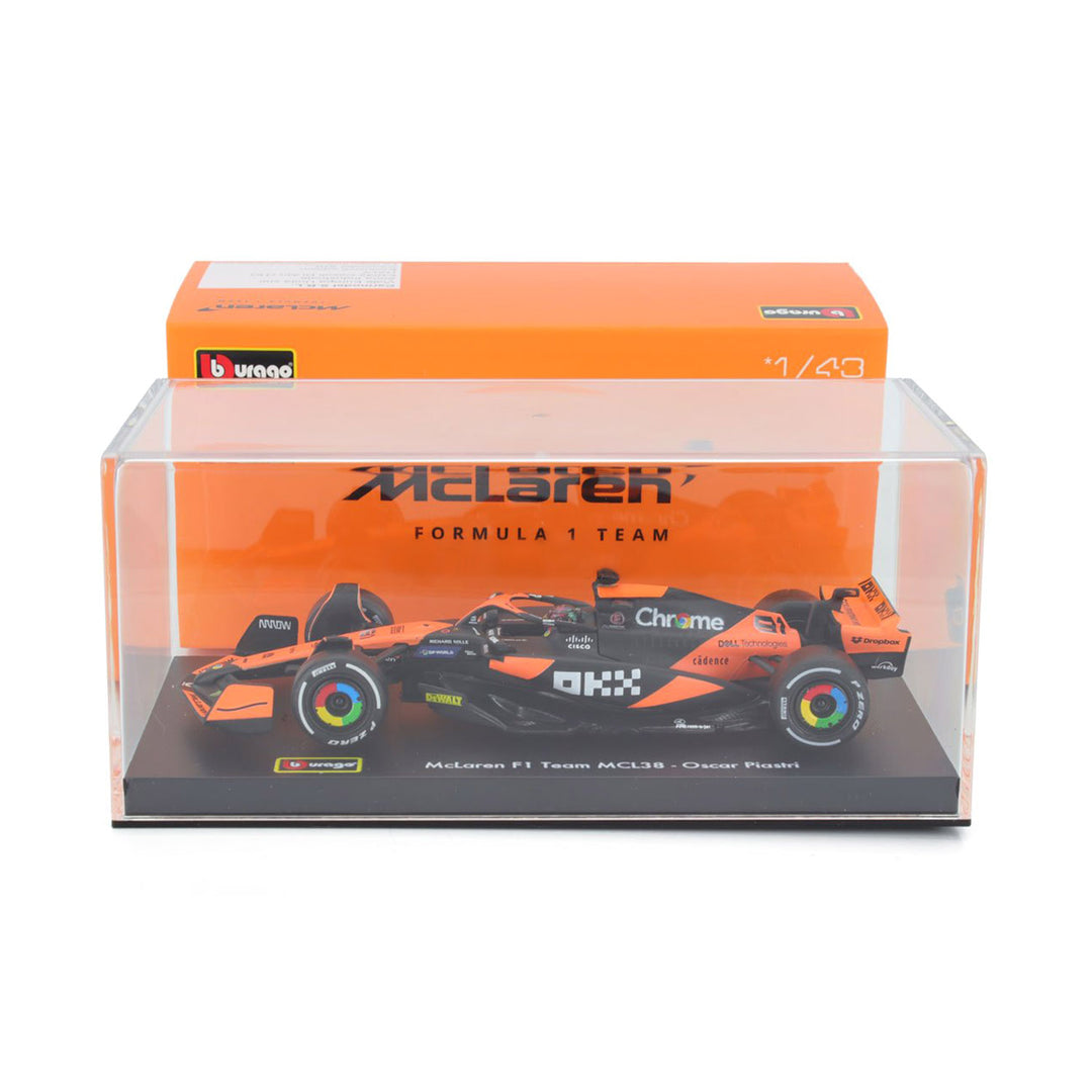 McLaren F1 - #81 Piastri MCL38 Miami GP 1:43 Car Model - Car Model - Fueler™ 