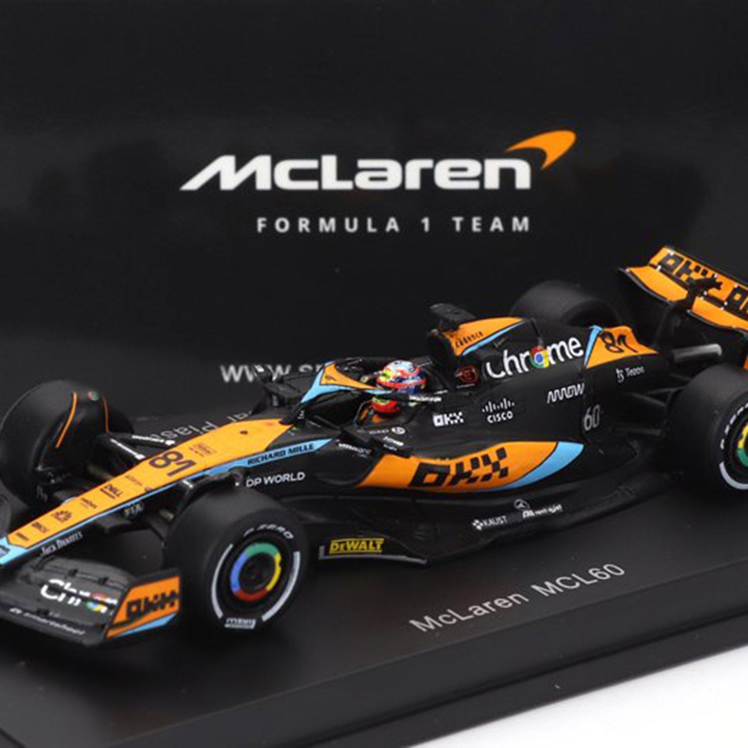 #81 Piastri MCL60 2023 1:64 Car Model - McLaren F1 - Fueler™ - Y292 - fueler.store - Collectibles