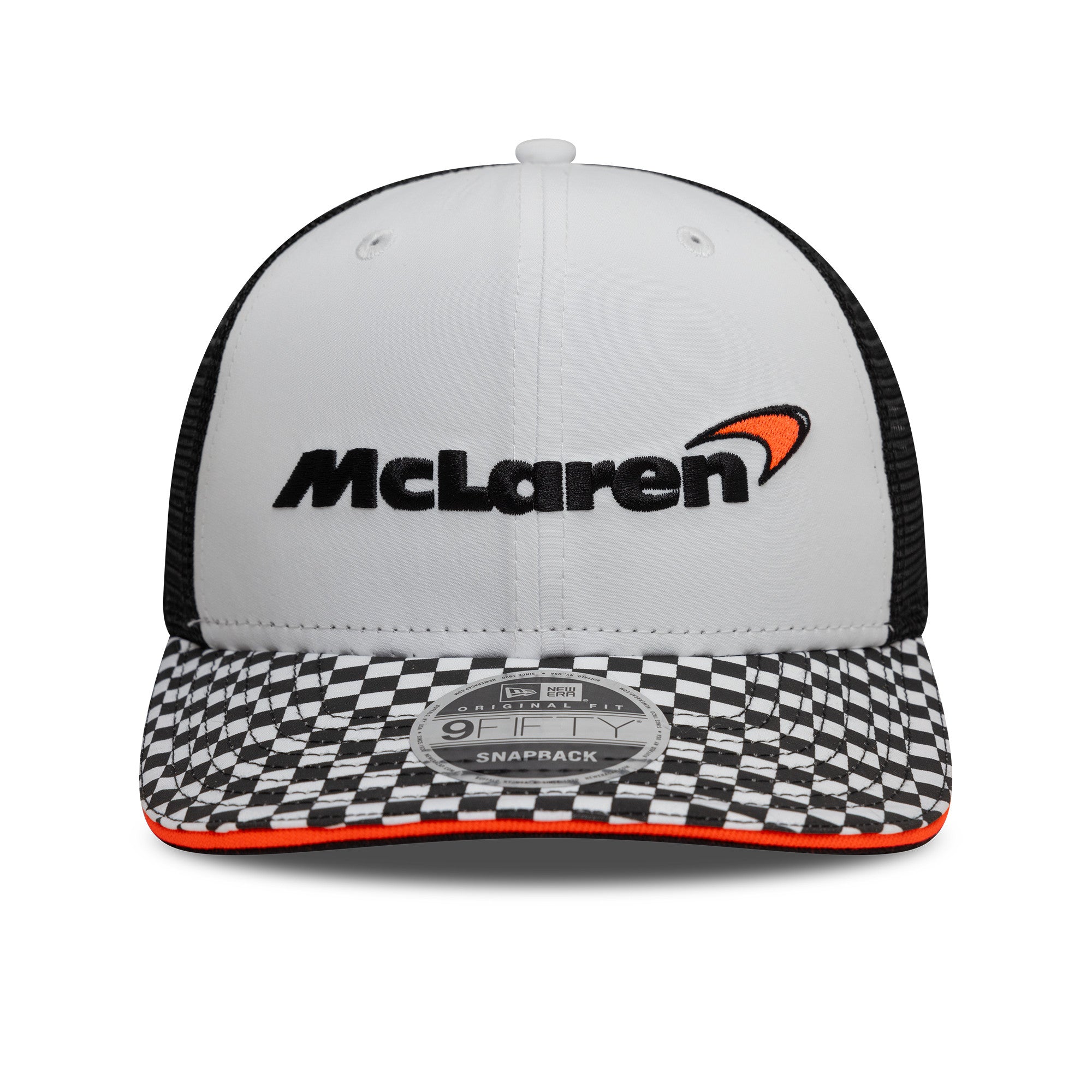 Checkered Visor 9FIFTY OG Cap - McLaren F1 - Fueler™ - 60595710 - fueler.store - Cap