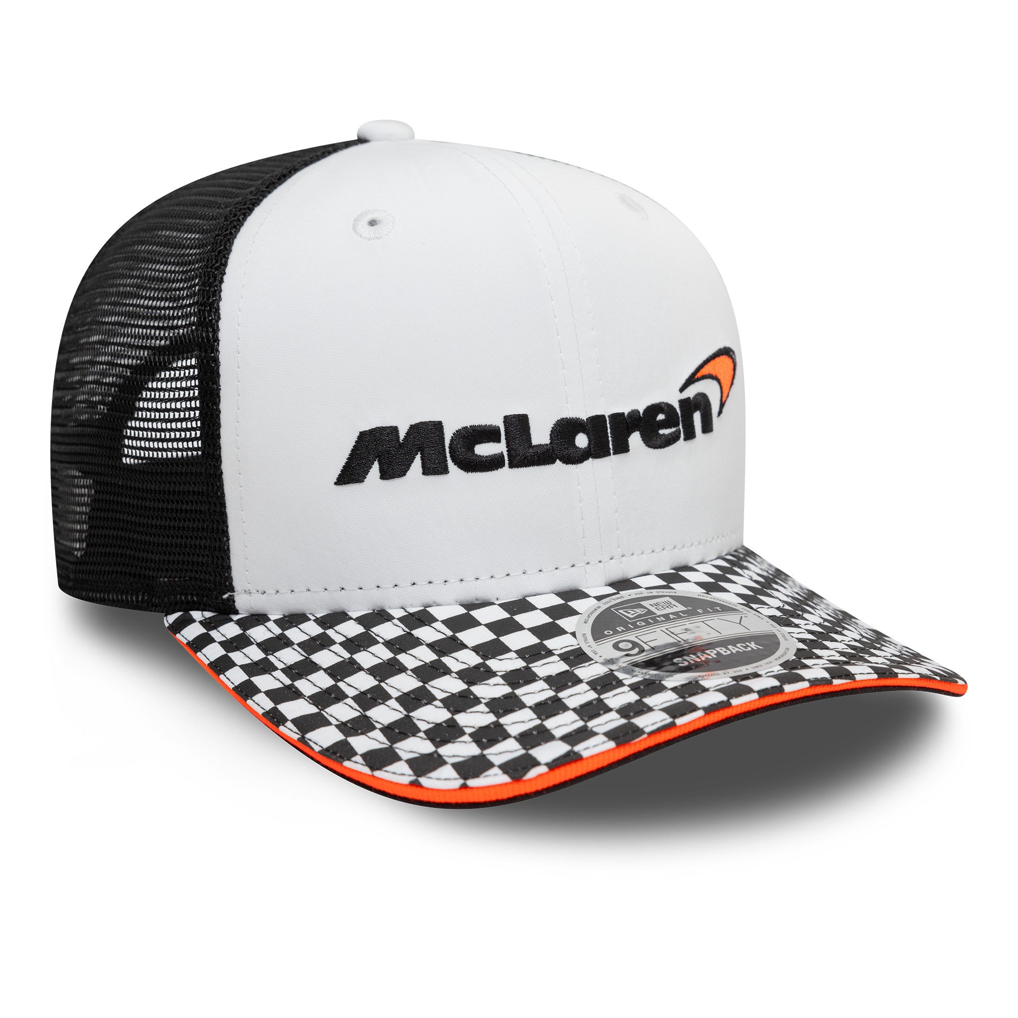 Checkered Visor 9FIFTY OG Cap - McLaren F1 - Fueler™ - 60595710 - fueler.store - Cap