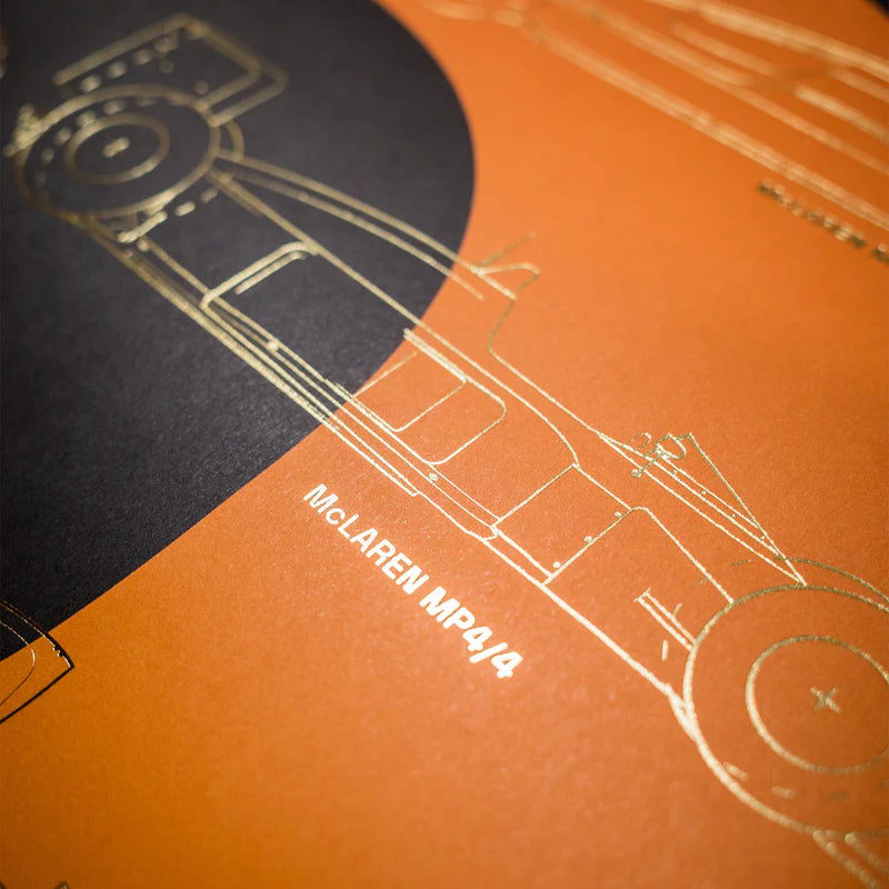 McLaren F1 - F1® World Constructors' Champions - 2024 - History | Collector's Edition Poster | Large - Poster - Fueler™ 