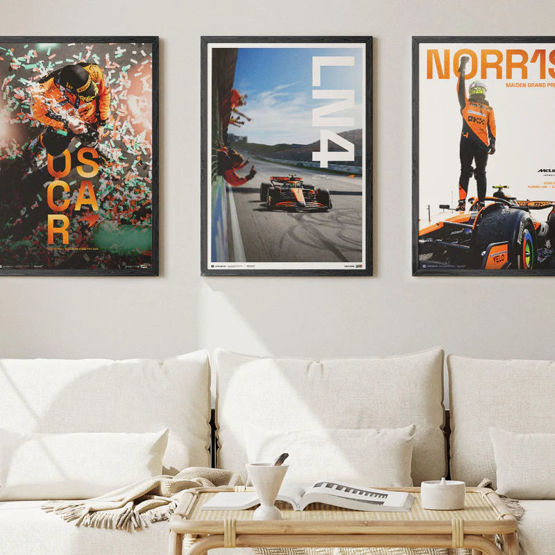Lando Norris - Zandvoort 2024 Victory | Limited Edition Poster of 500 | Large - McLaren F1 - Fueler™ - PROD01005009 - fueler.store - Poster