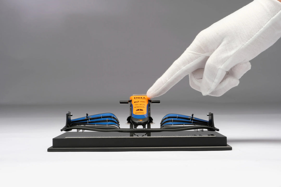 MCL35 Front Wing 2021 Imola Grand Prix Amalgam 1:12 Nosecone - McLaren F1 - Fueler™ - M6183 - fueler.store - Car Model