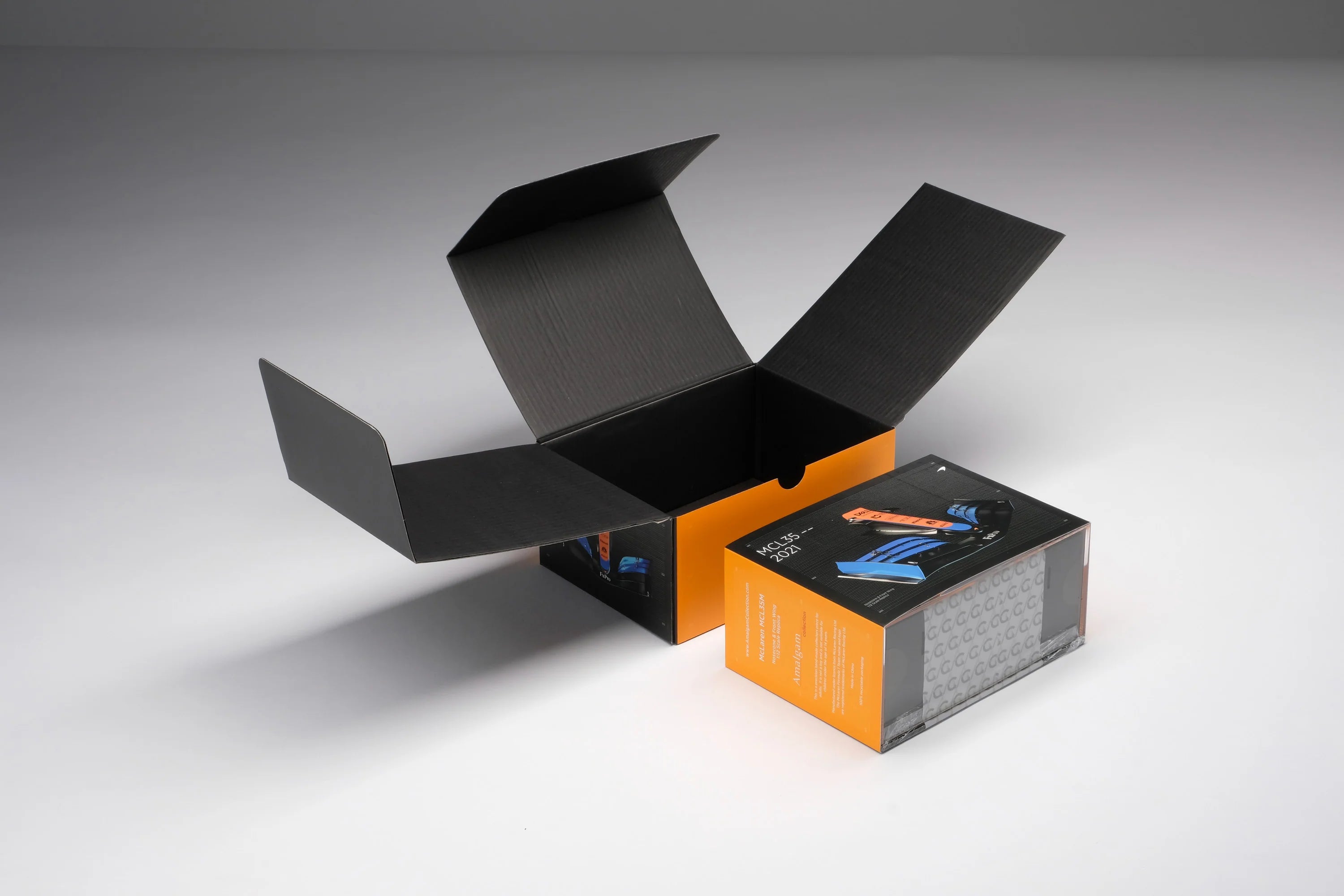 MCL35 Front Wing 2021 Imola Grand Prix Amalgam 1:12 Nosecone - McLaren F1 - Fueler™ - M6183 - fueler.store - Car Model