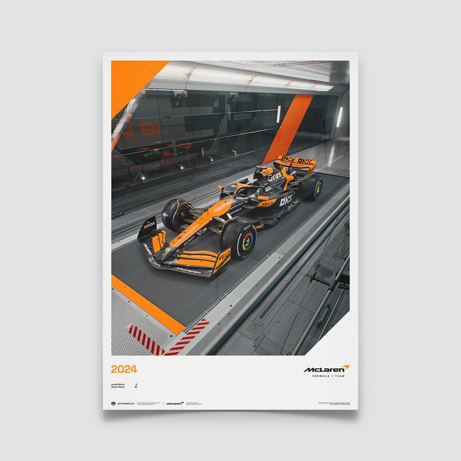 MCL38 - Whatever It Takes - 2024 | 
Large - McLaren F1 - Fueler™ - PROD01004867 - fueler.store - Poster