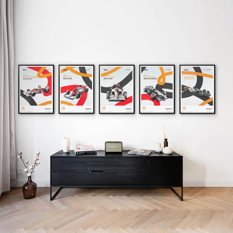 MCL60 | 2023 60th Anniversary | Large - McLaren F1 - Fueler™ - PROD01004555 - fueler.store - Poster